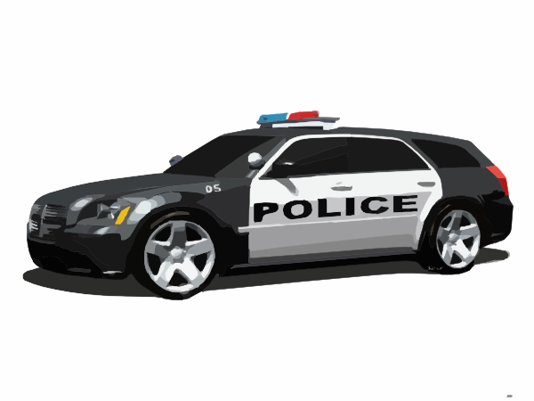 free clip art police car - photo #3