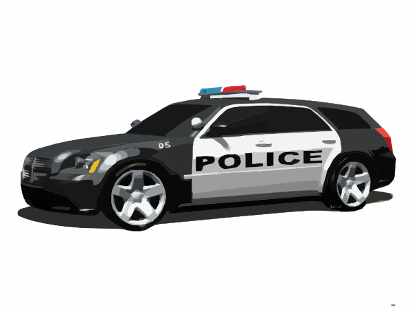 clipart police car - photo #21