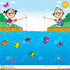 Free Clipart Of Boy Fishing Image