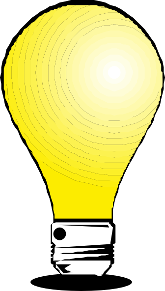 clipart of light bulb - photo #11