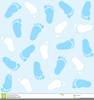 Baby Footprints Free Clipart Image