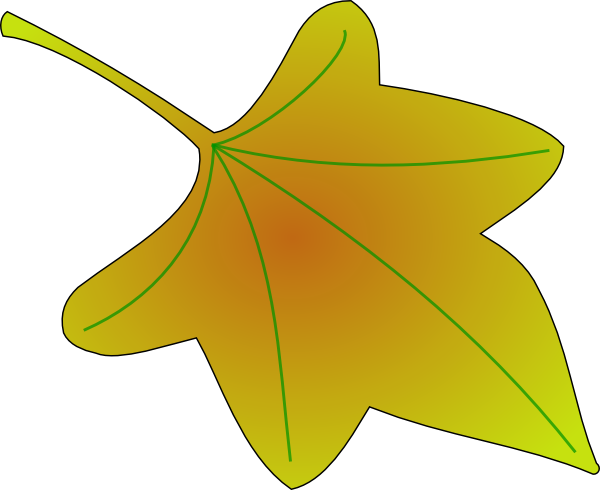 leaf cartoon clip art - photo #1