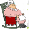 Grandma Rocking Chair Clipart Image