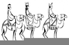 Epiphany Clipart Black White Image