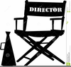 Directors Chair Clipart Image