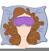 Free Clipart Sleeping Woman Image