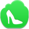 Free Green Cloud Shoe Image