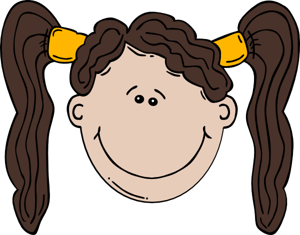 pigtail clipart - photo #2