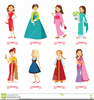 Children Dress Up Clipart Image