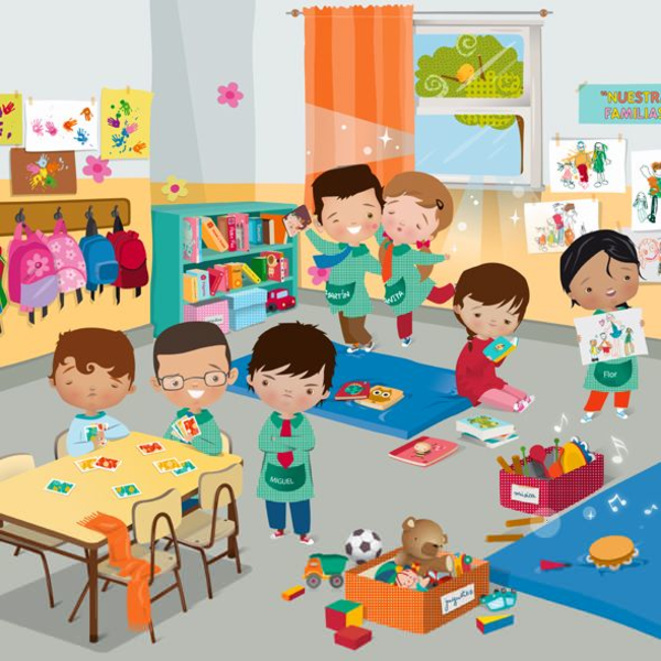 Cartoon Classroom | Free Images at Clker.com - vector clip art online