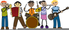 Six Youth Clipart Image