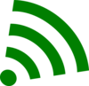 Green Wifi Clip Art