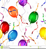 Gifts Balloons Clipart Image