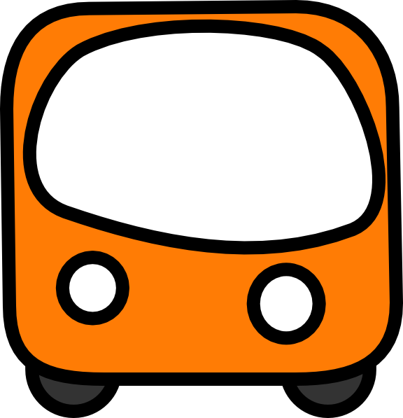 front of bus clipart - photo #40