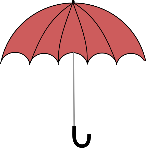 pink umbrella clip art - photo #29