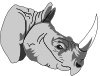 Rhinoceros 3d Clip Art