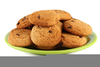 Cookies On A Plate Clipart Image