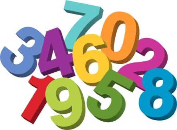 free clip art numbers math - photo #13