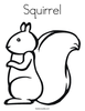 Clipart Of A Squirrel Image