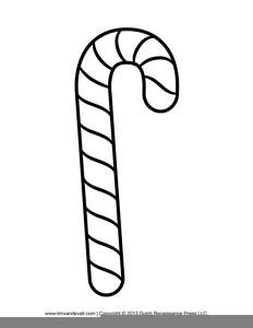 Candy Cane Clipart Outline | Free Images at Clker.com - vector clip art online, royalty free ...
