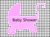 Baby Shower Stroller Clip Art
