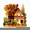 Victorian Homes Clipart Image