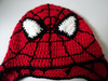 Crochet Spiderman Hat Image
