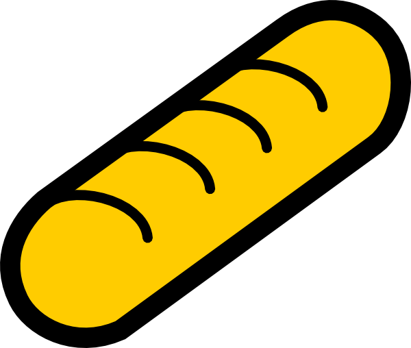Bakery Baguette Clip Art at Clker.com - vector clip art online, royalty