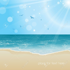 Sea Shore Background Clipart Image