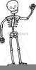 Simple Skeleton Clipart Image