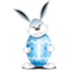 Bunny Egg Blue 3 Image