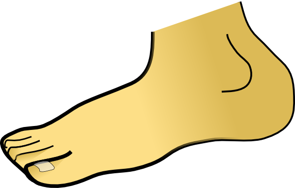 clipart of a big toe - photo #39