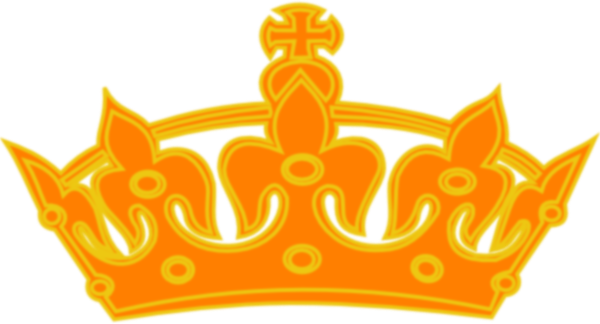 Orange Yellow Crown Clip Art at Clker.com - vector clip art online