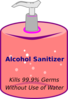 Sanitizer Bottle Clip Art