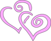 Pink Hearts Clip Art