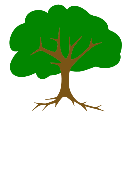 tree clipart with roots - photo #4