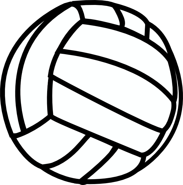 volleyball clipart border - photo #12