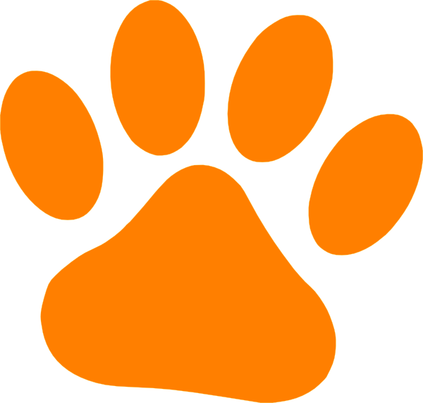 clipart- dog and cat paw prints - photo #46