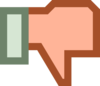 Thumb Down Dislike Clip Art