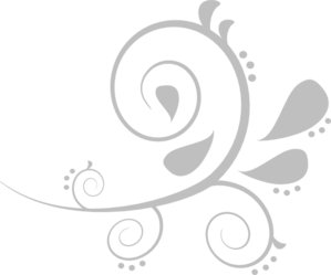 Silver Swirl Clip Art