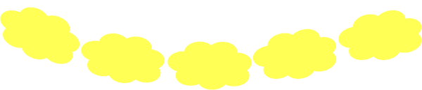 yellow cloud clipart - photo #19