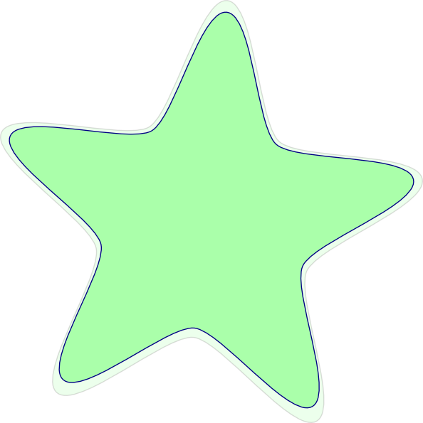 clipart green star - photo #20