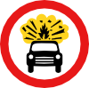 Road Signs Car Explosion Kaboom Clip Art