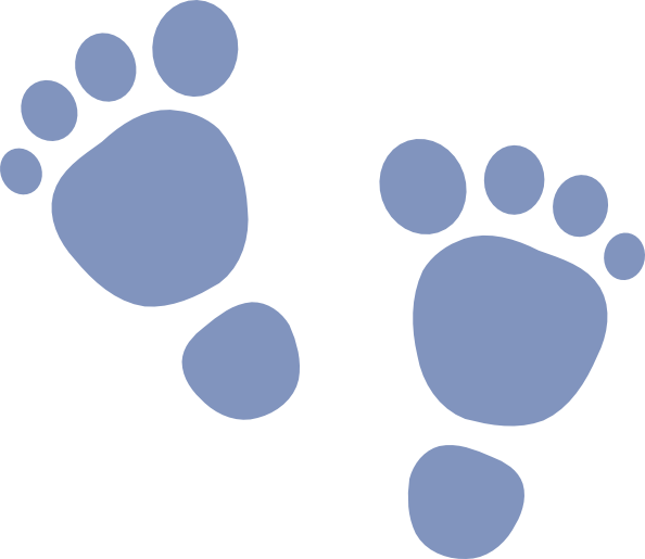 clipart of baby feet - photo #26