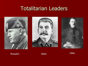 totalitarianism totalitarian stalin hitler mussolini oppression clker communist soviet union