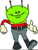 Clipart Of Computer Aliens Image