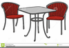 Patio Furniture Clipart Free Image