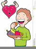 Clipart Of Kids Eating Image