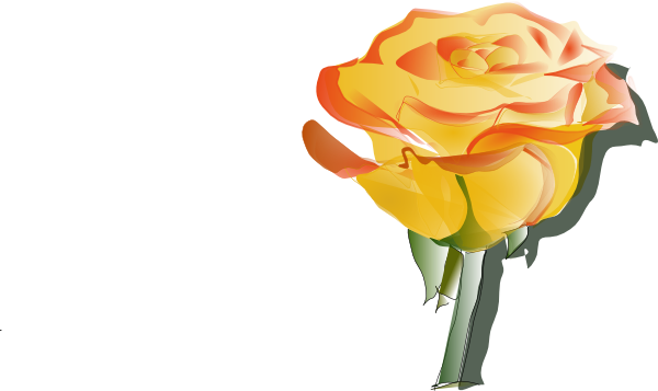 clipart of yellow roses - photo #10
