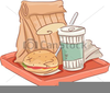 School Lunch Tray Clipart Image